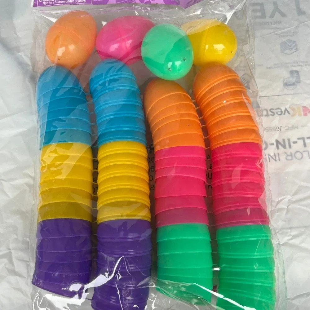Best Eggs Plastic Easter Eggs 80 Count Multicolor New 2 Pack Neon Hunt